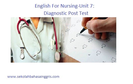 Психологическое тестирование на сестринское дело. English for Nursing. English for Nursing 1 Unit 7 ответы на вопросы. Diagnose Post.