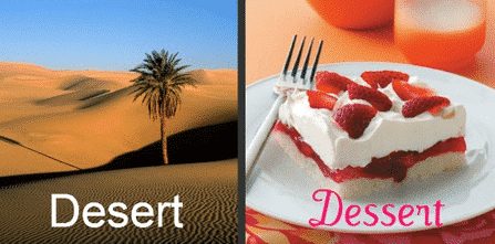 Perbedaan “Dessert Vs Desert” Dalam Bahasa Inggris Beserta Contoh Dalam Kalimat